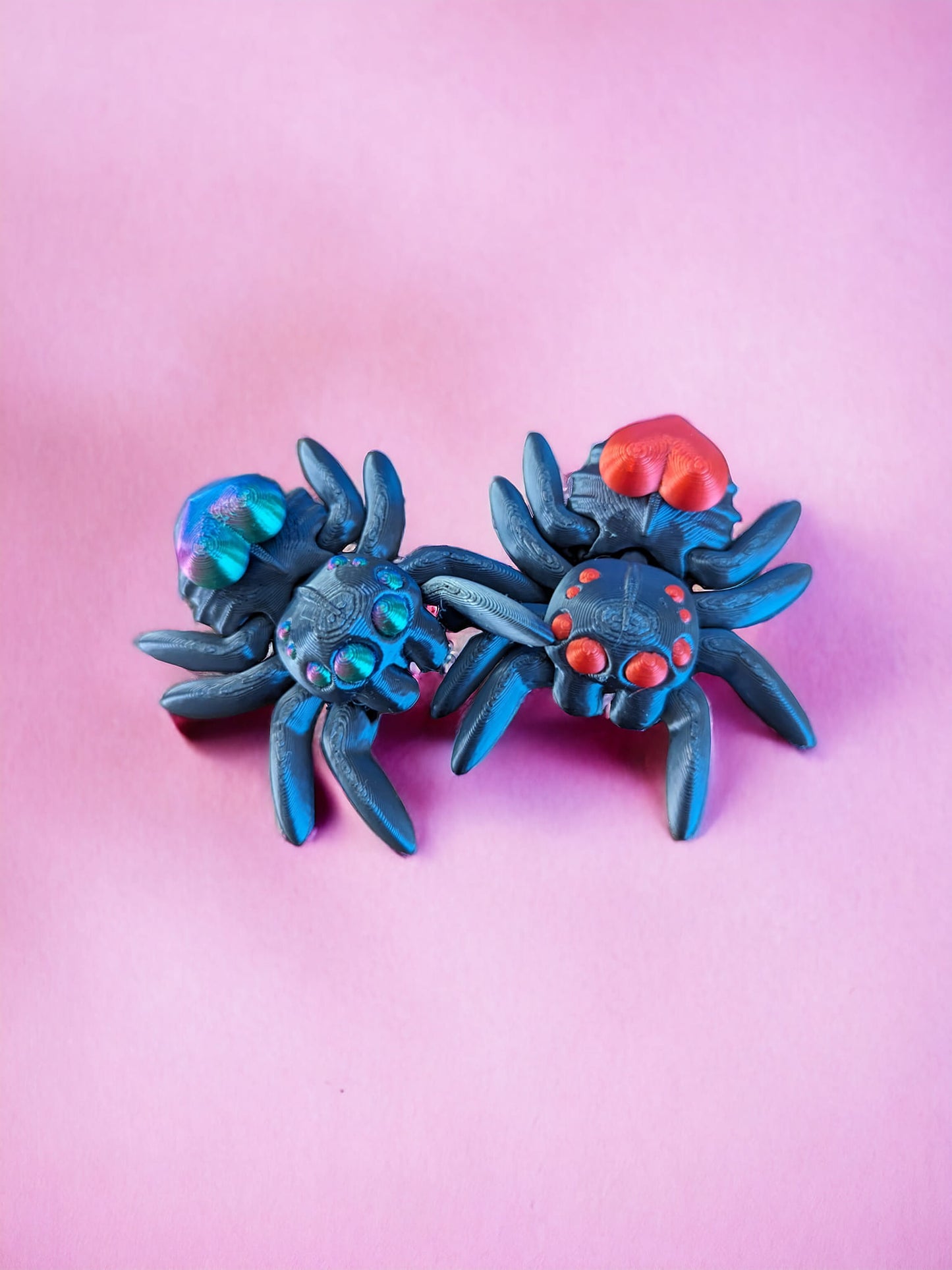 Flexi Heart Fidget Spider - Cinderwing3D Design