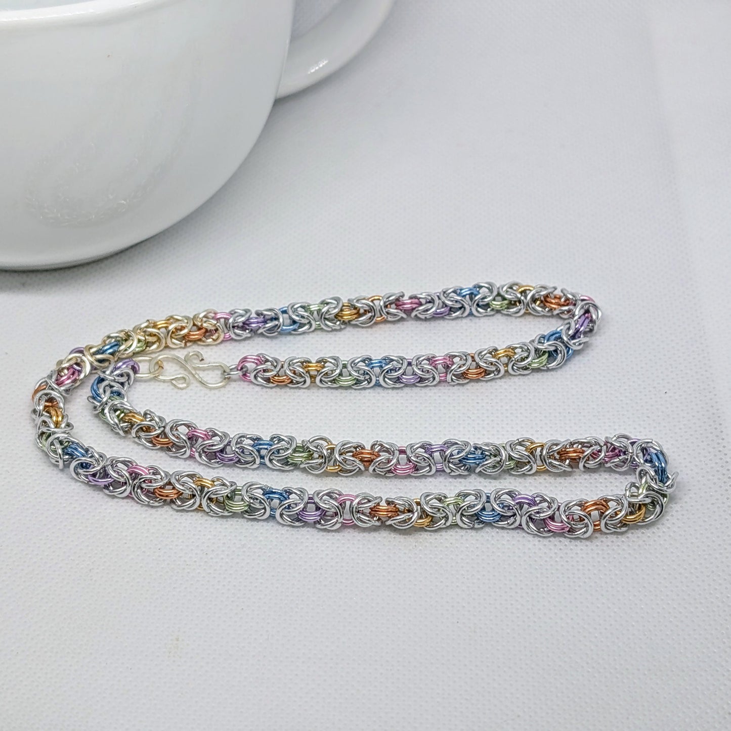 Chainmail Necklace - handmade