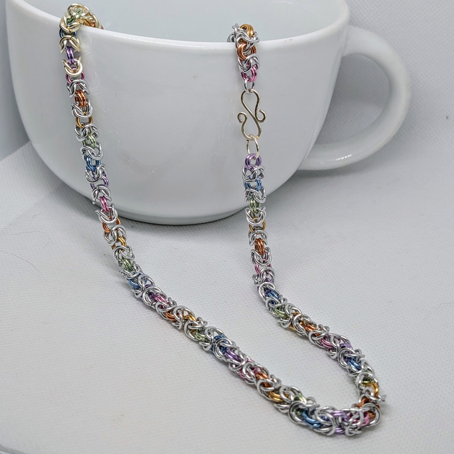 Chainmail Necklace - handmade